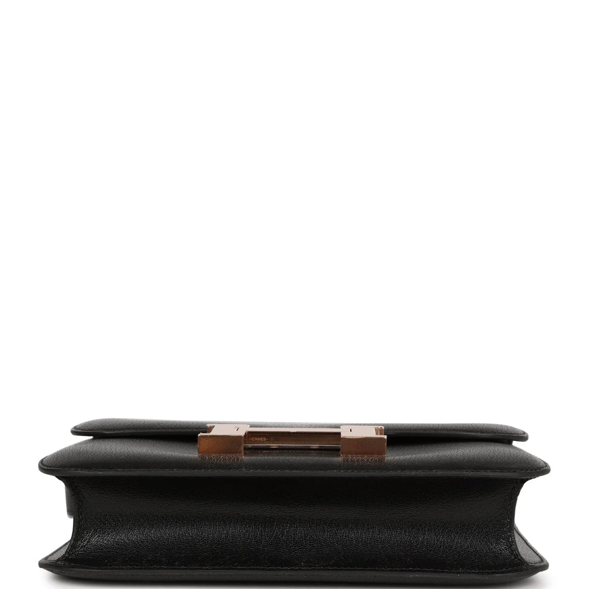 Black Chevre Leather Bag N8882
