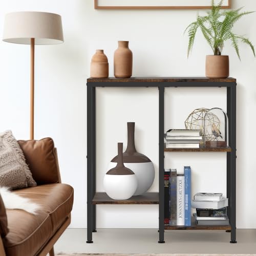 4-Tier Adjustable Metal Kitchen Storage Cart J654483