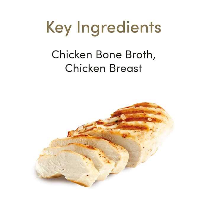 Chicken Breast Bone Broth Wet Cat Food T74834