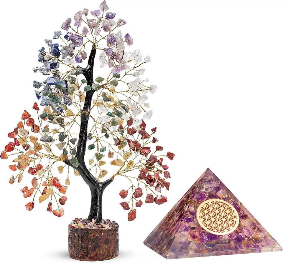 Crystal Tree and Crystal Pyramid R223