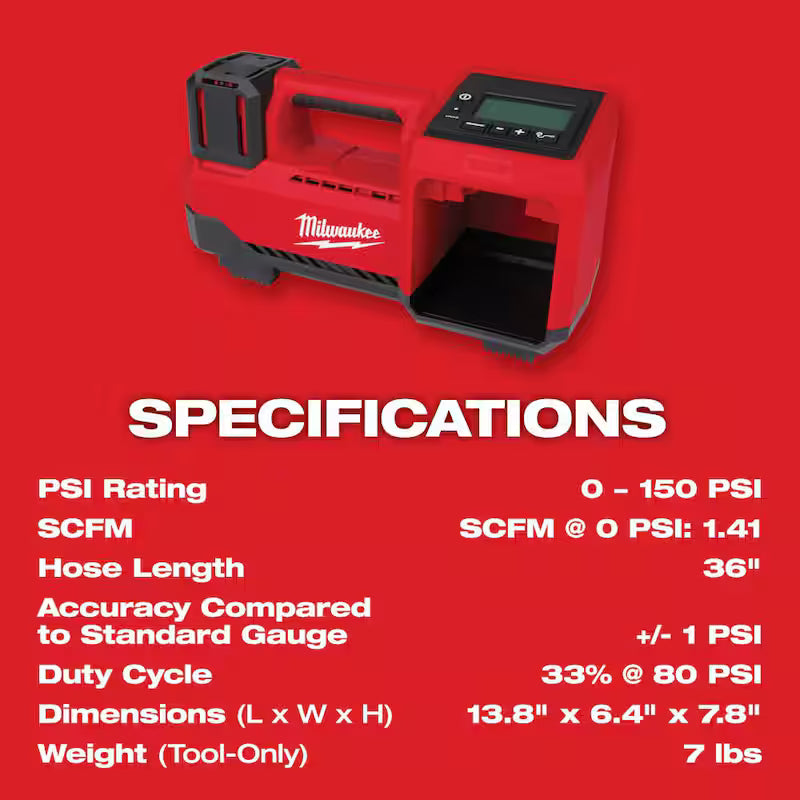 18-Volt Lithium-Ion Cordless Inflator H712