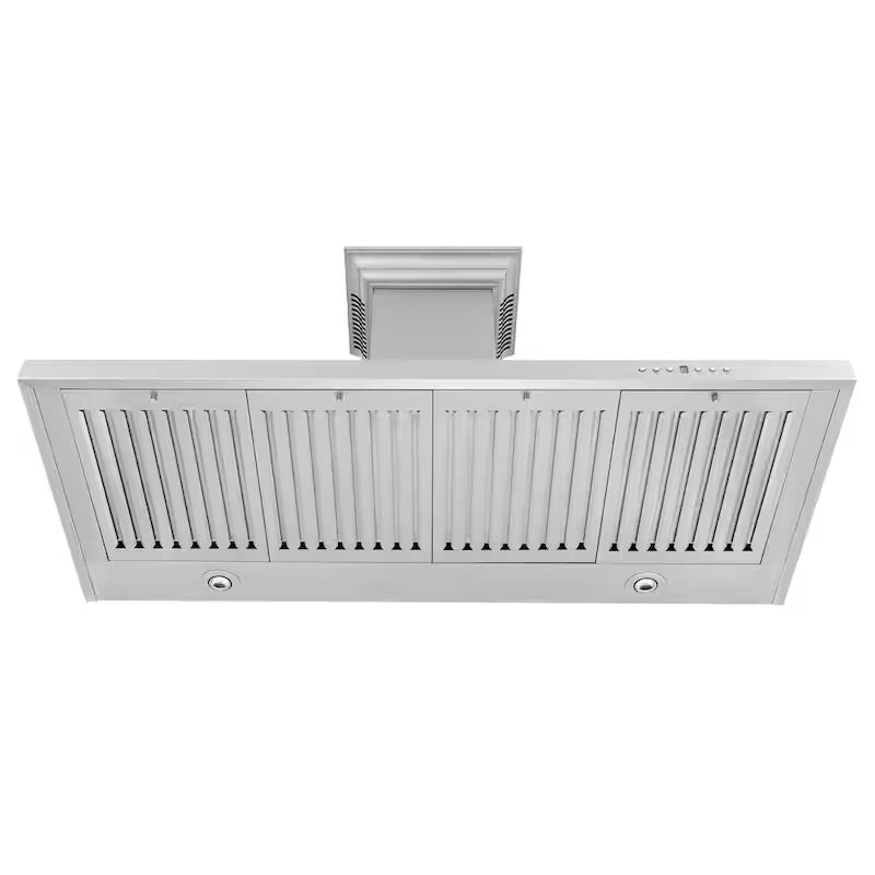 48 in. 400 CFM Ducted Wall Mount Range Hood in Stainless Steel I250590