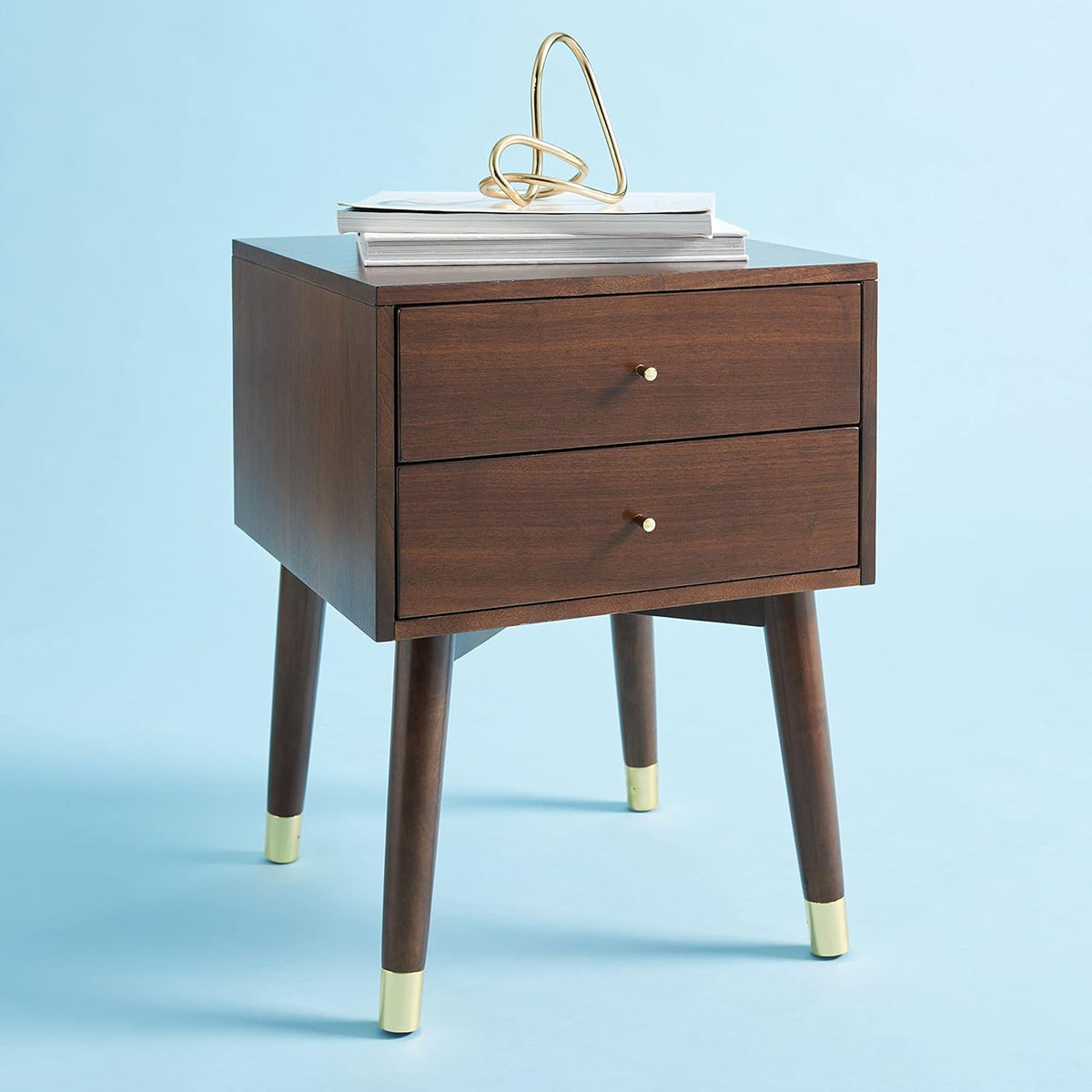 Navy Blue Nightstand O3785