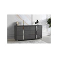 Matte Gray Dresser J4716