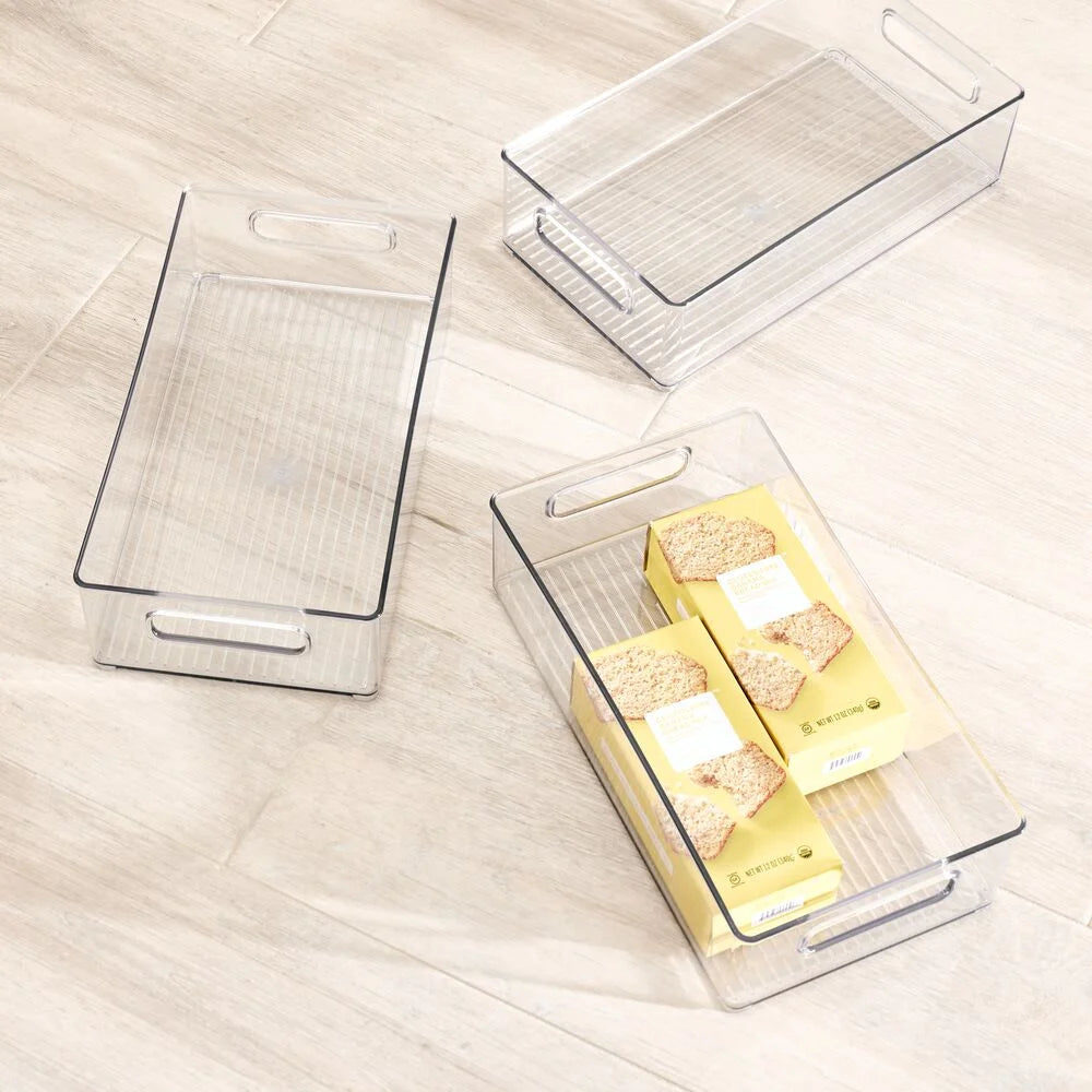 Clear 3 Pack Storage Bins C752073