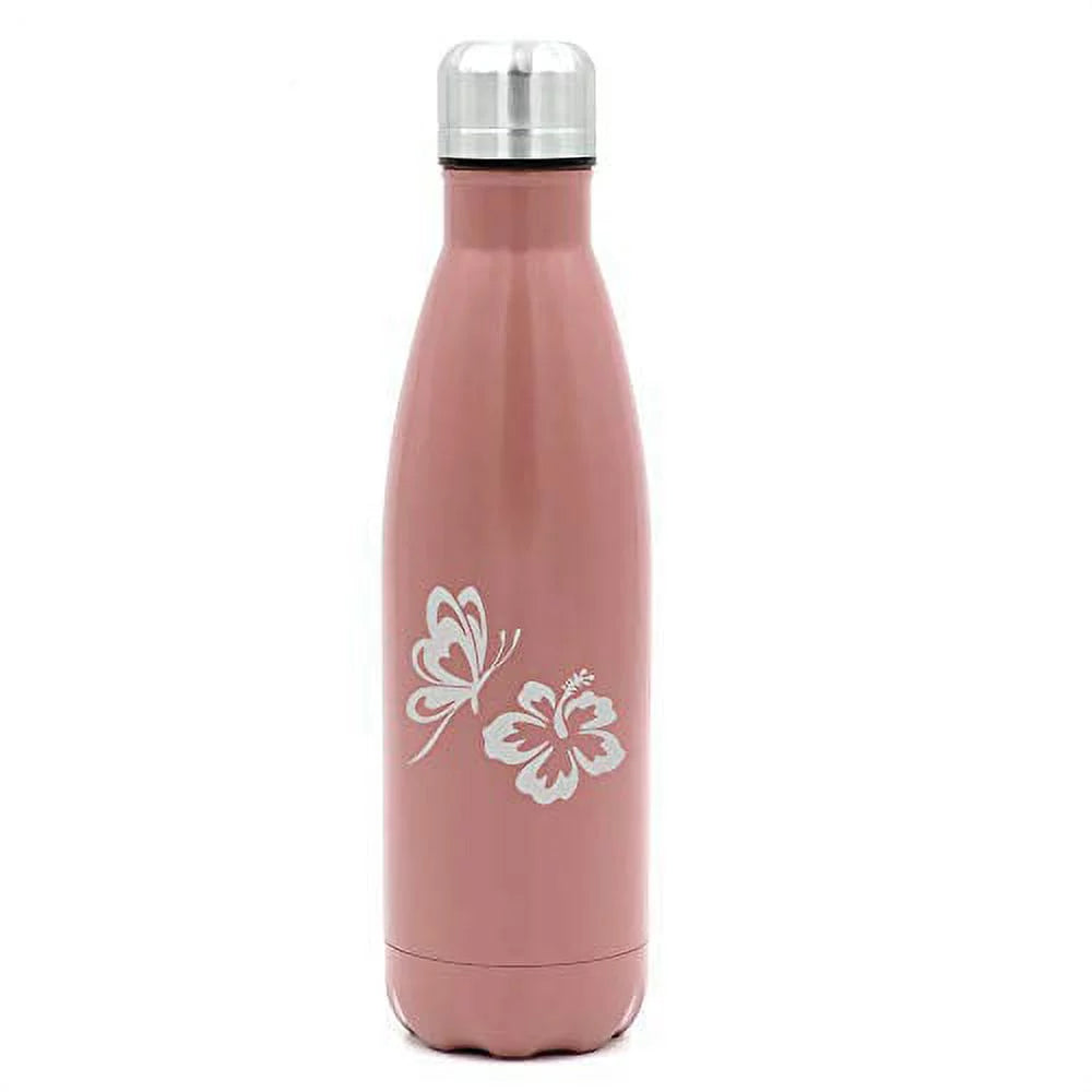 17 oz Double Wall Vacuum Insulated Stainless Steel Water Bottle B538563