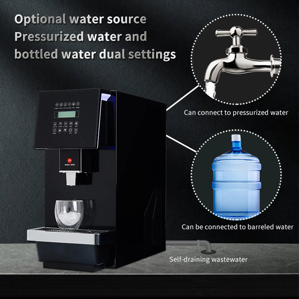 Fully Automatic Stainless Steel Ice Maker L16396