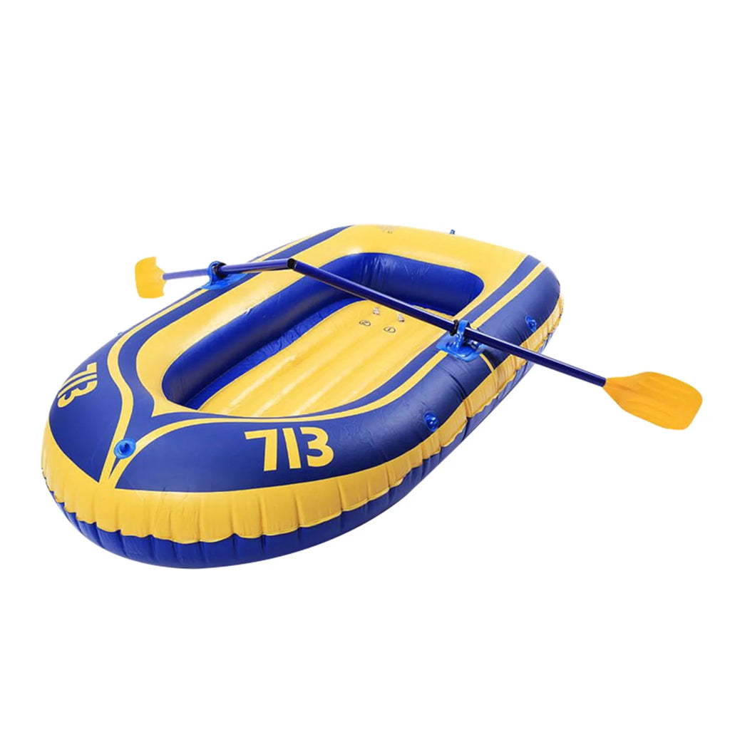 Double Kayak Inflatable Raft with Foot Pump Paddle Repair Kit D56300