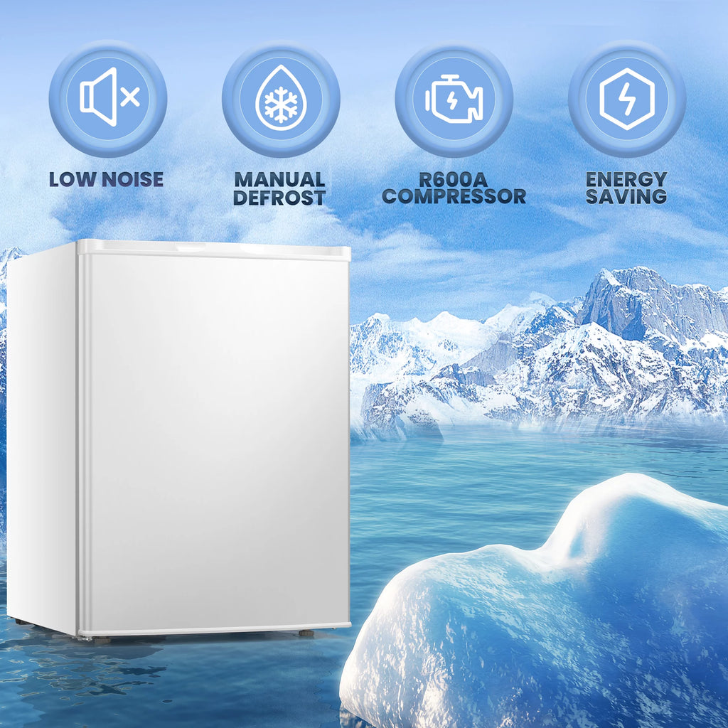 3.0 Cu.ft Compact Upright Freezer with Reversible Door D18799