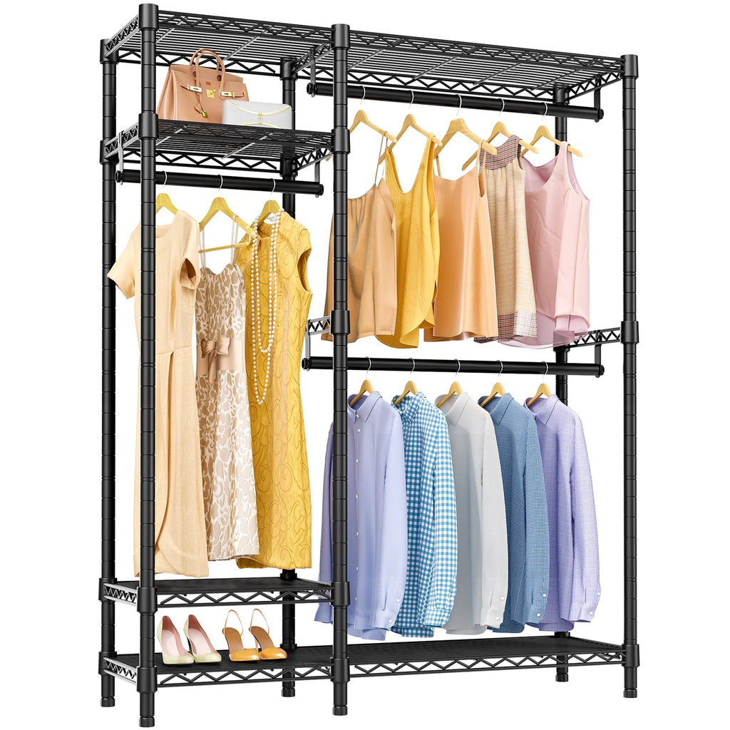 White Metal Garment Rack J41031