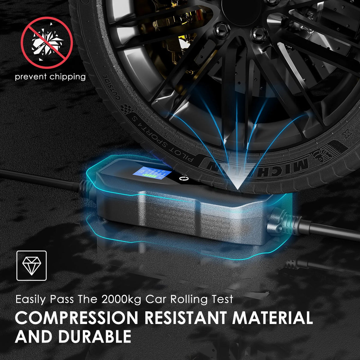 Level 2 16 Amp Portable EV Charger Y734551