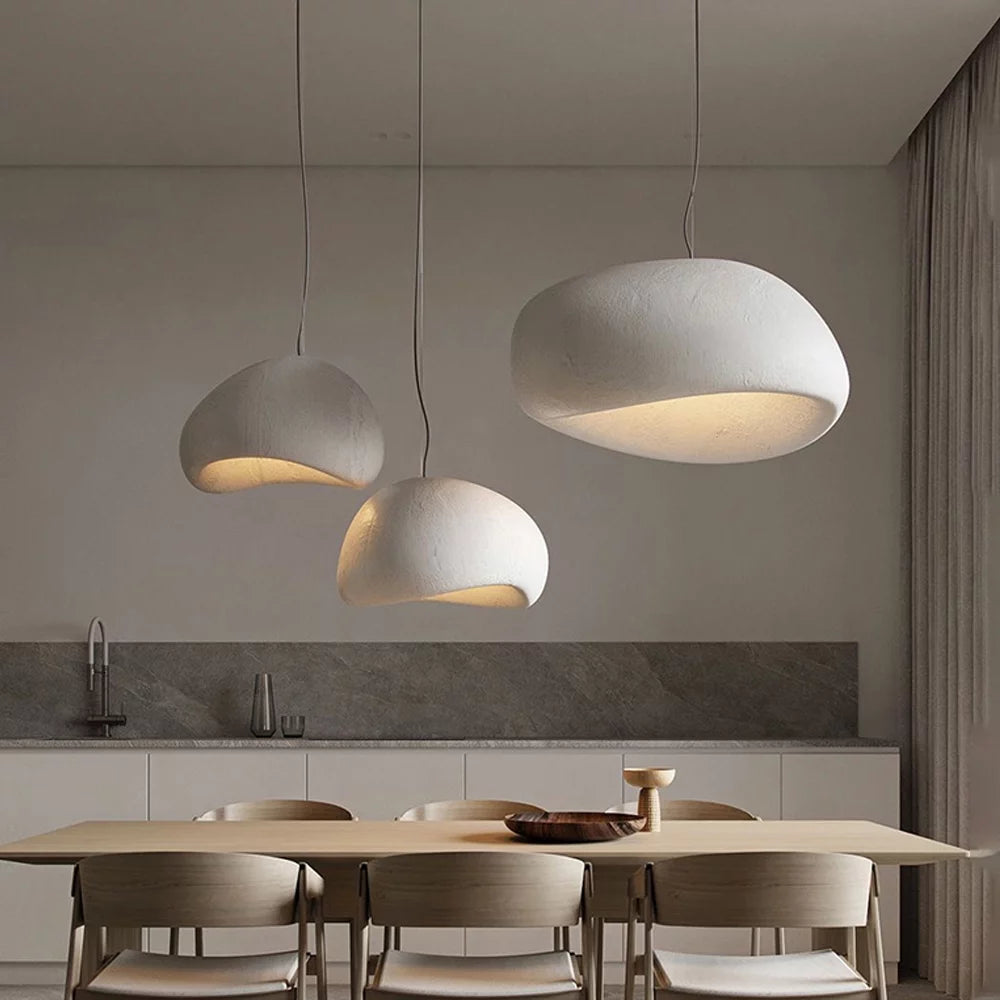 Handmade Oval Resin Chandelier Lamp L364