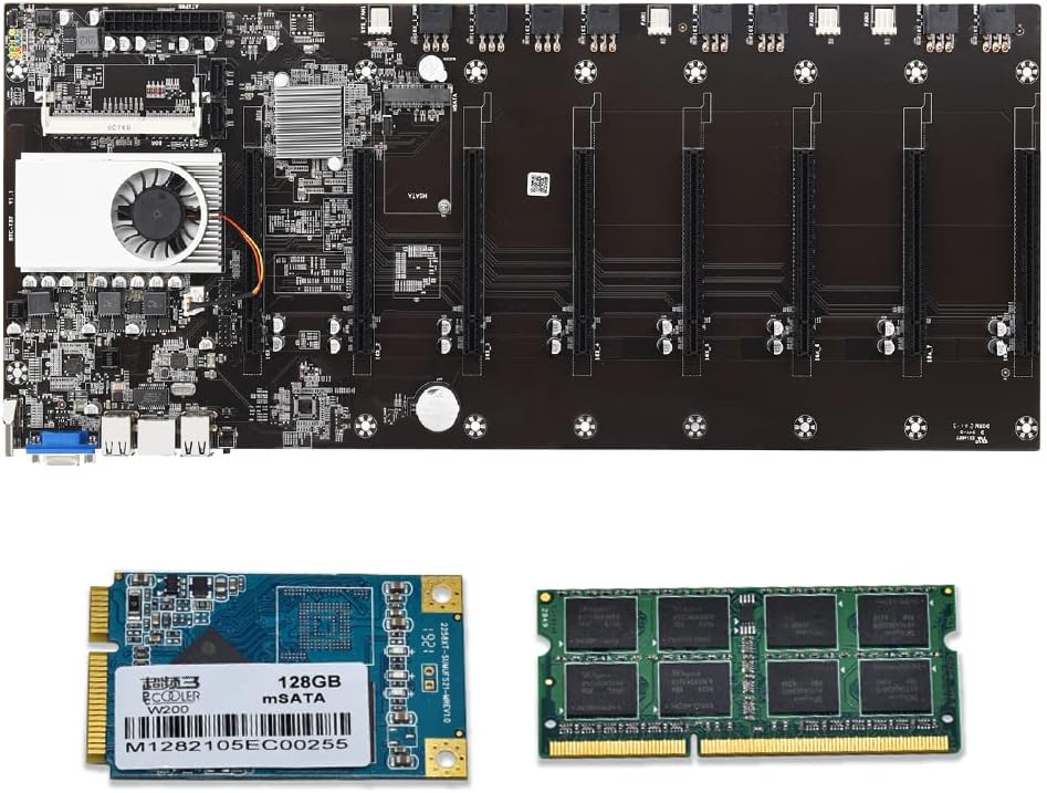 8 GPU DDR3 Mining Motherboard E385