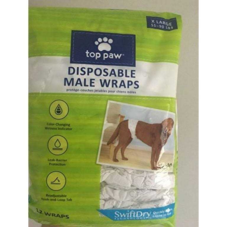 Disposable Male Wrap Dog Diapers W4579