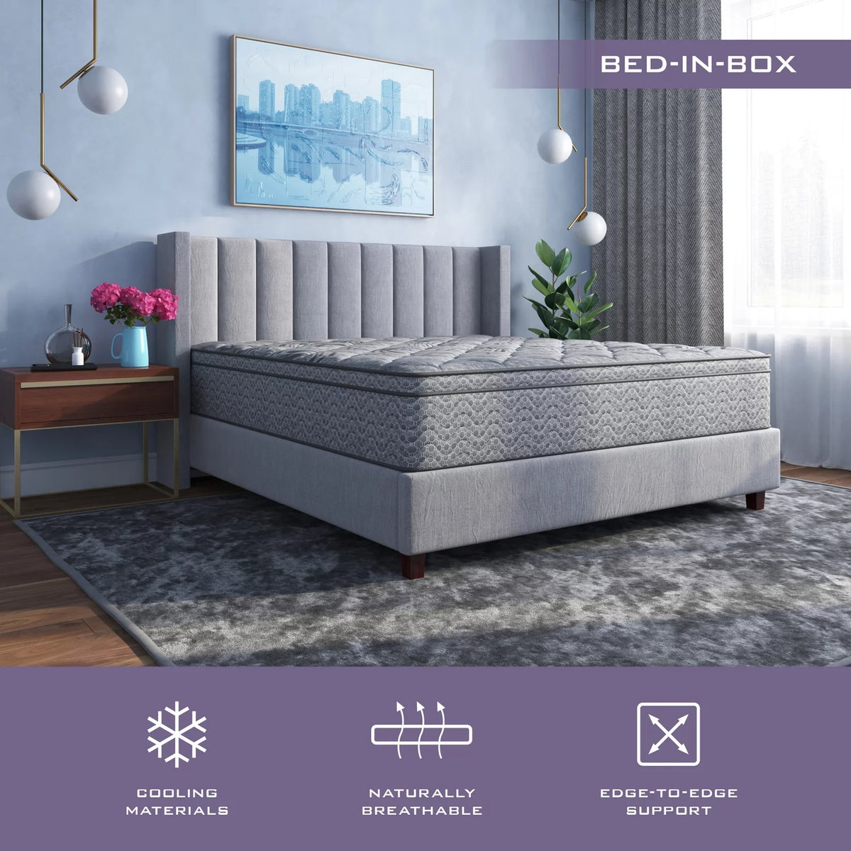 Queen Size Memory Foam Mattress R620