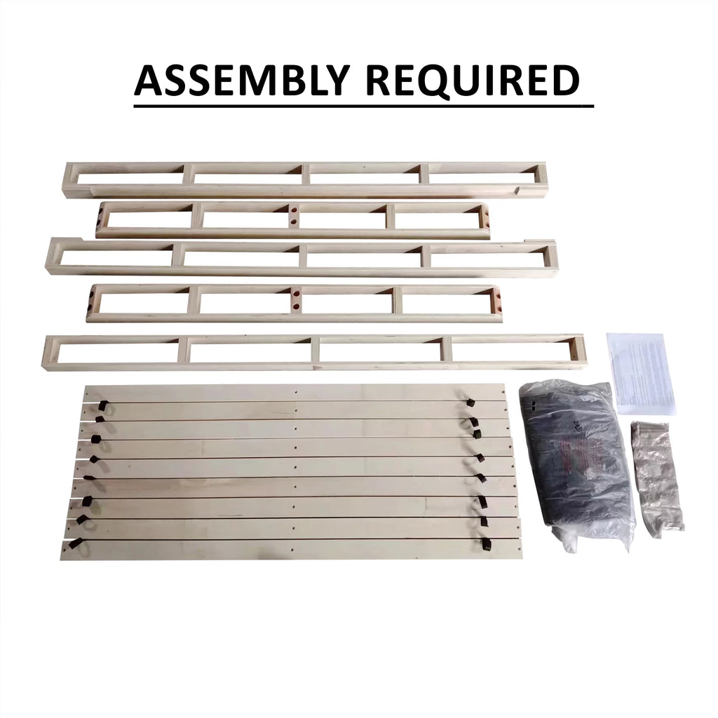Queen Size Wooden Box Spring Q6151