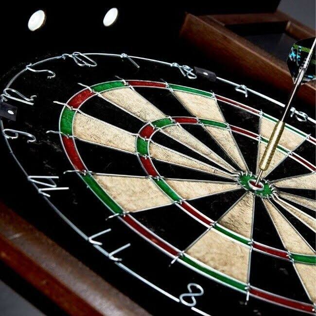 40x22 Dartboard Cabinet with LED Light R3368