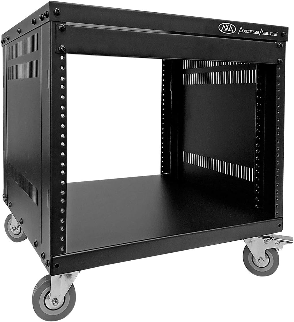 16U 19 Inch AV Rack Stand with Wheels L279