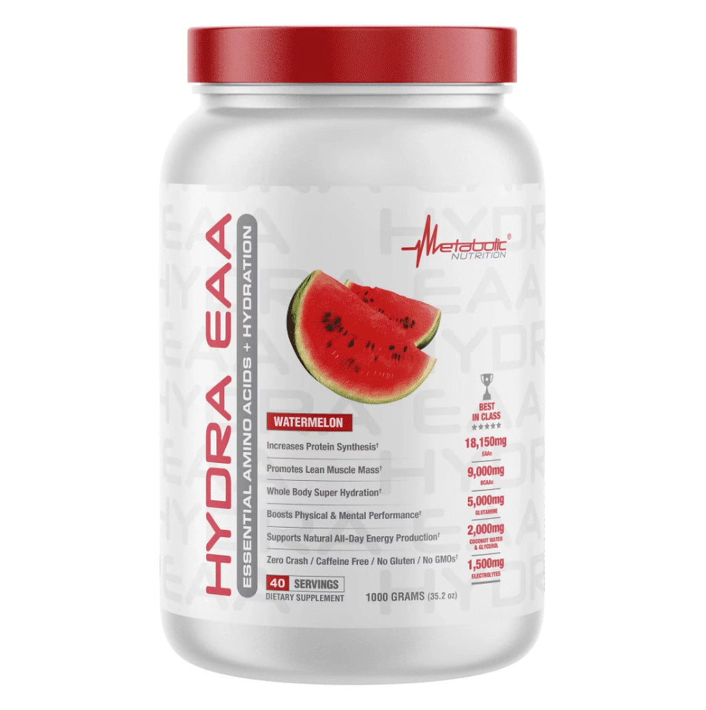 Caffeine Free Watermelon Flavor Essential Amino Acid Pre-Workout 40 Servings E96839
