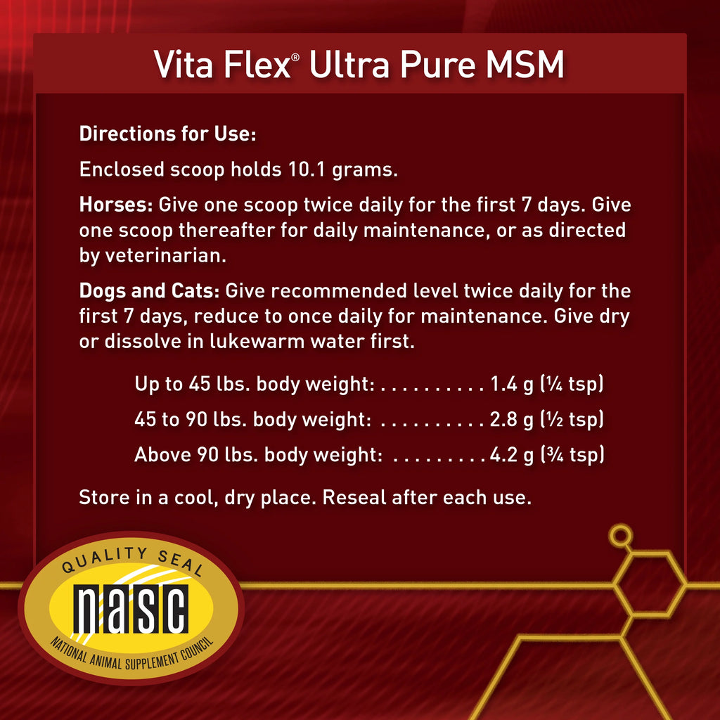 MSM Joint Supplement for Horses 4 Pounds B5153