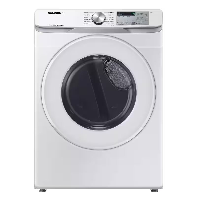 7.5 cu.ft. Vented Front Load Smart Gas Dryer with Sensor Dry in White X1440