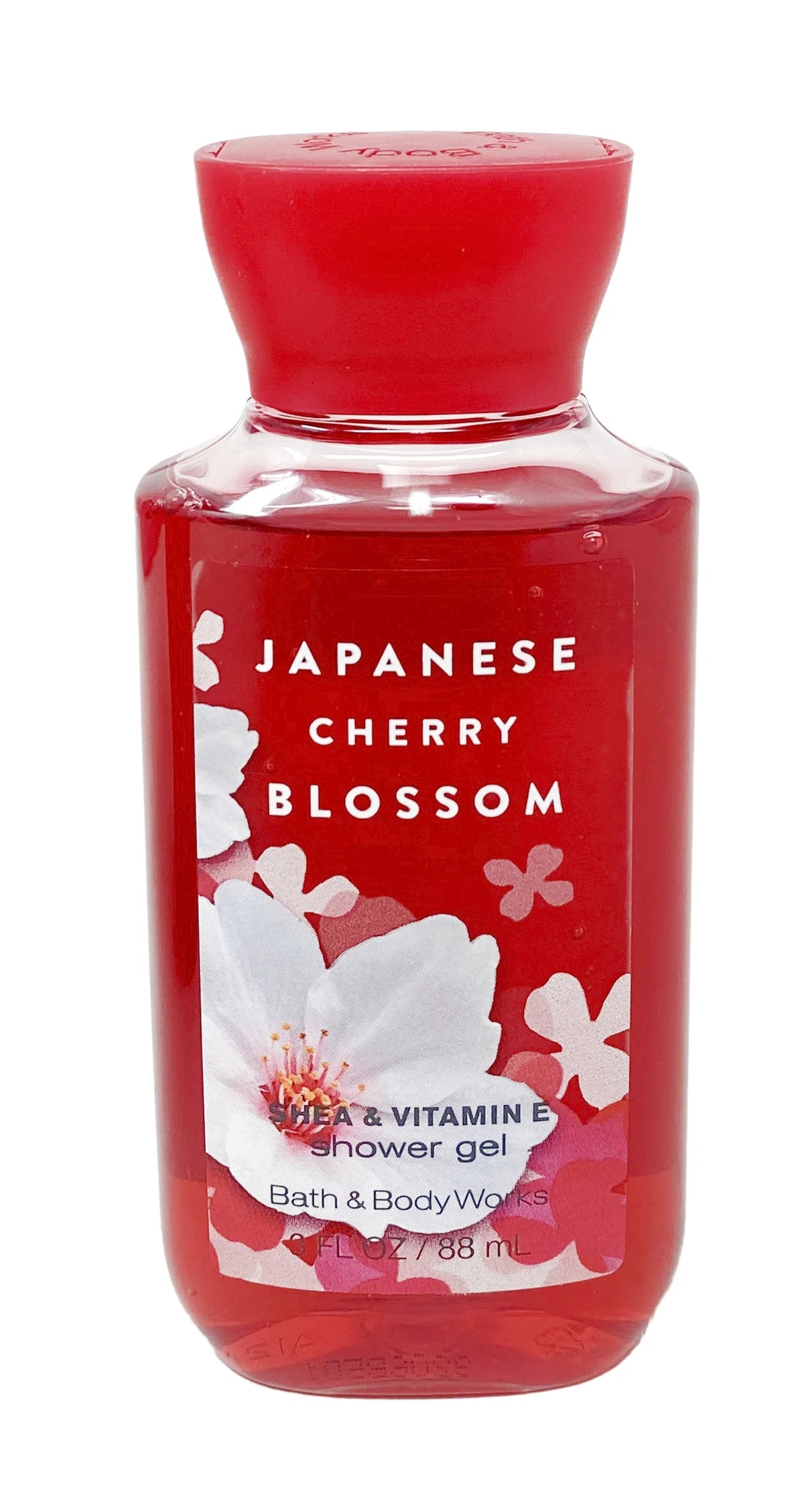 Japanese Cherry Blossom Travel Size Fragrance Mist, Body Cream and Shower Gel Gift Set I387395