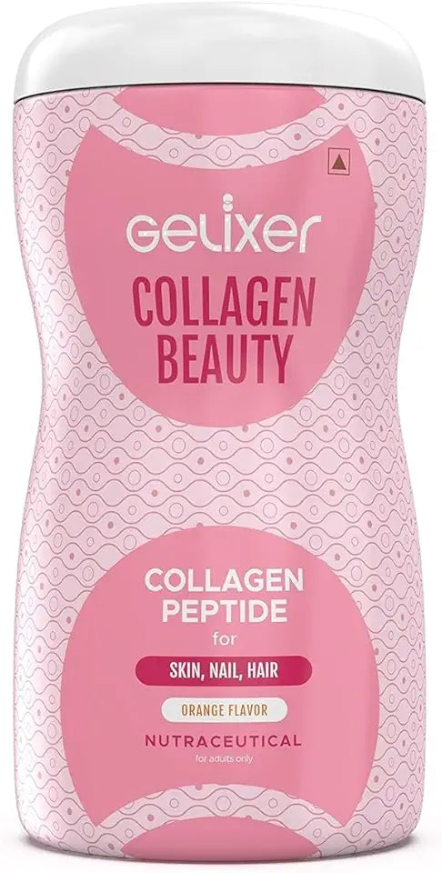 Orange Flavoured Marine Collagen Peptide Powder 180 Gram H251