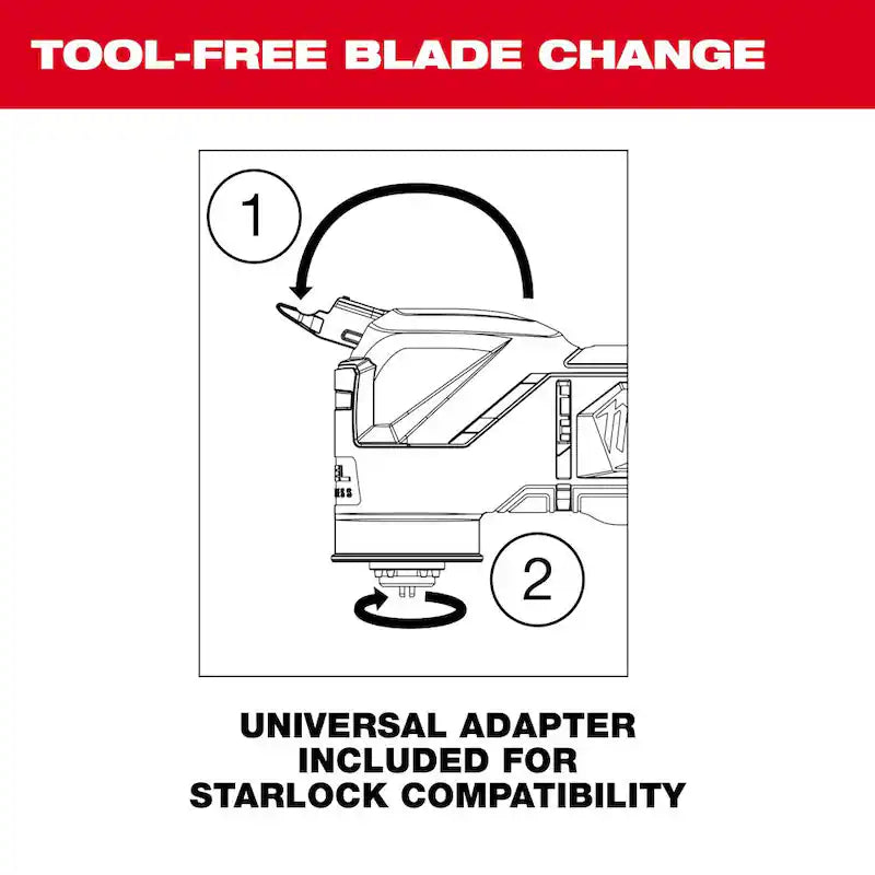 18-Volt Cordless Brushless Oscillating Multi-Tool with 5.0 Ah Battery O418182