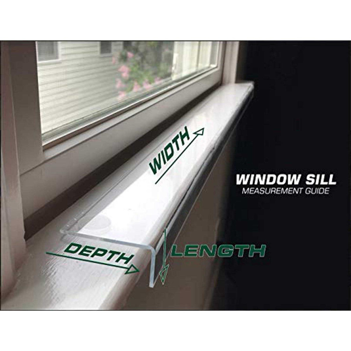 Window Sill Protector Transparent X2128