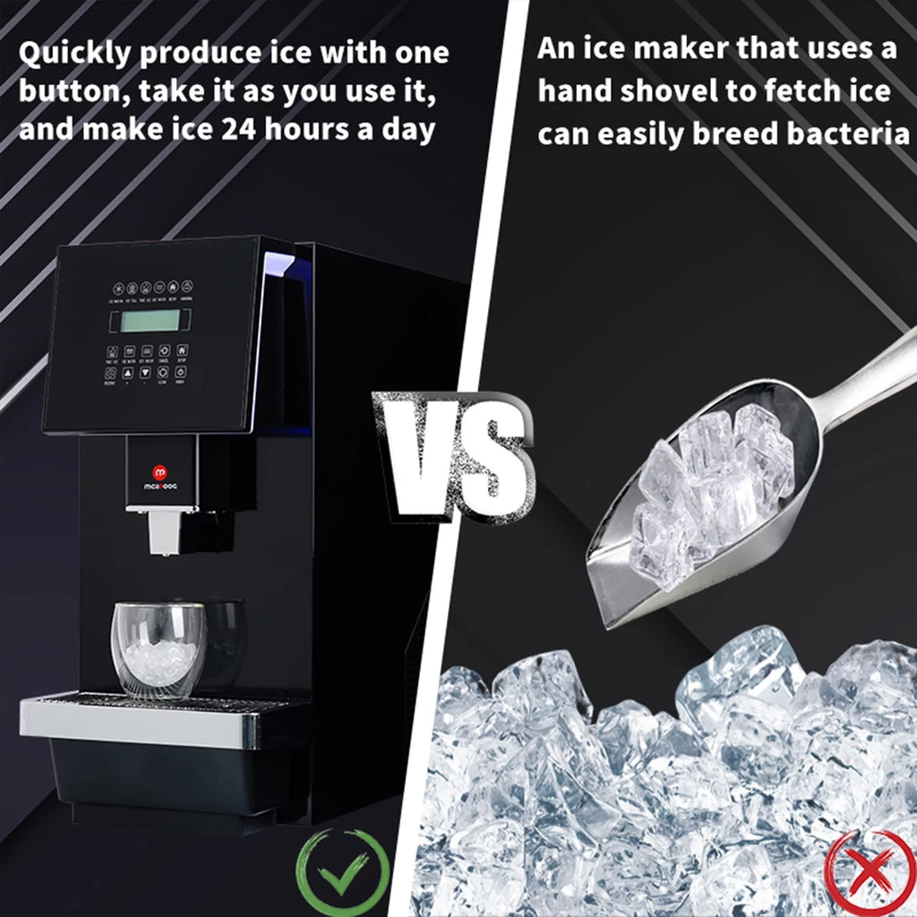 Fully Automatic Stainless Steel Ice Maker L16396