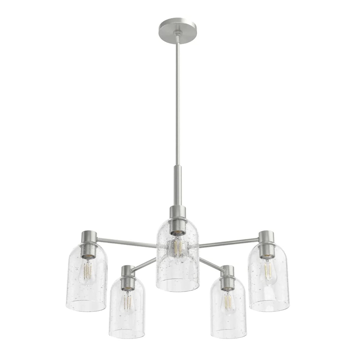 5 Bulb Hanging Chandelier Light Fixture R7368