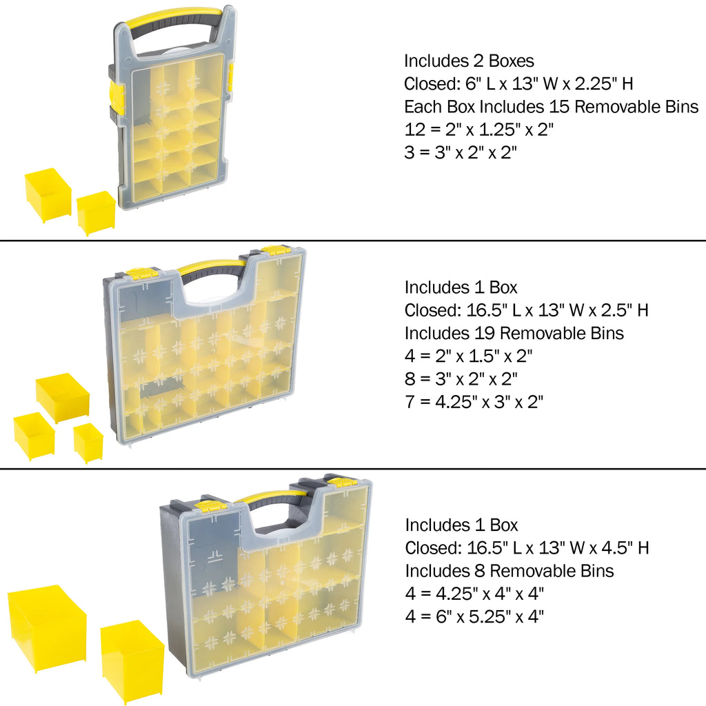 Tool Box Organizer and Storage Set Y469813