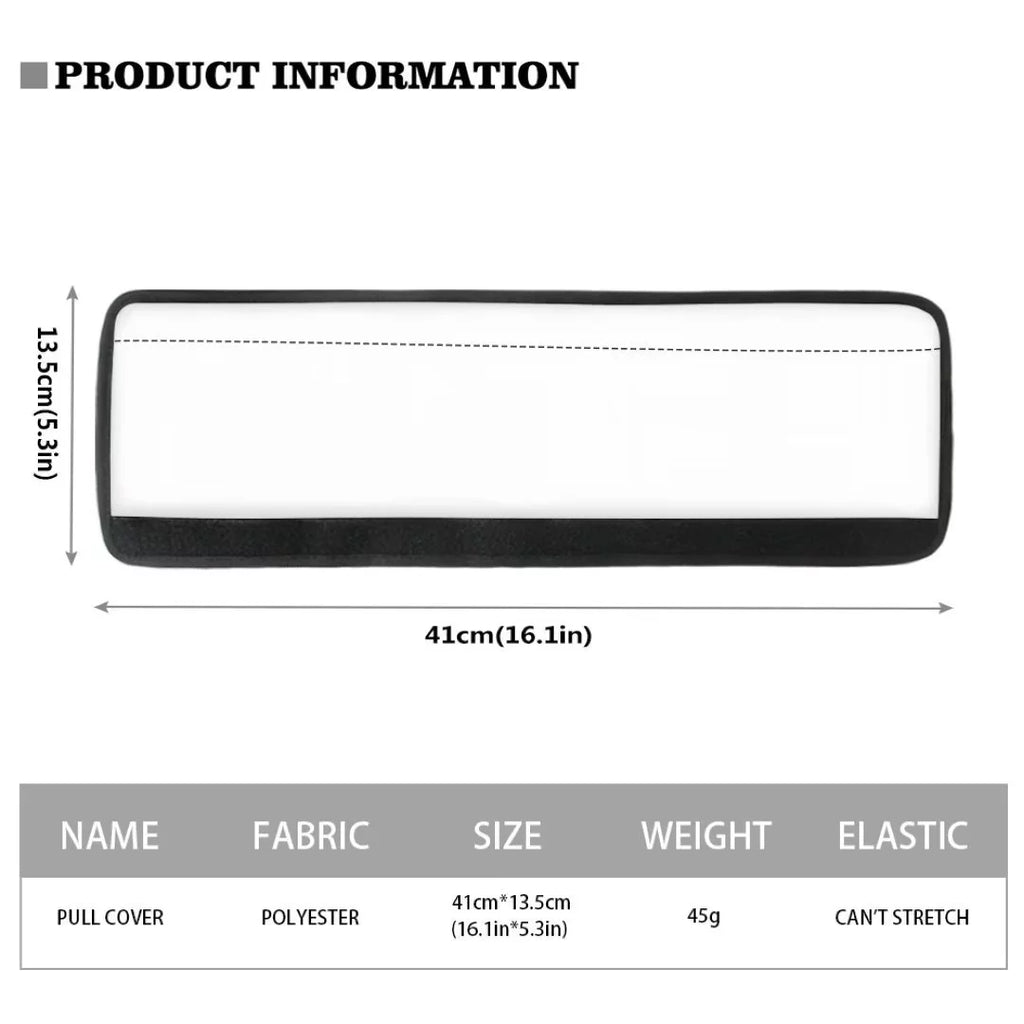 Blue Marble Stripe Refrigerator Door Handle Cover F317178