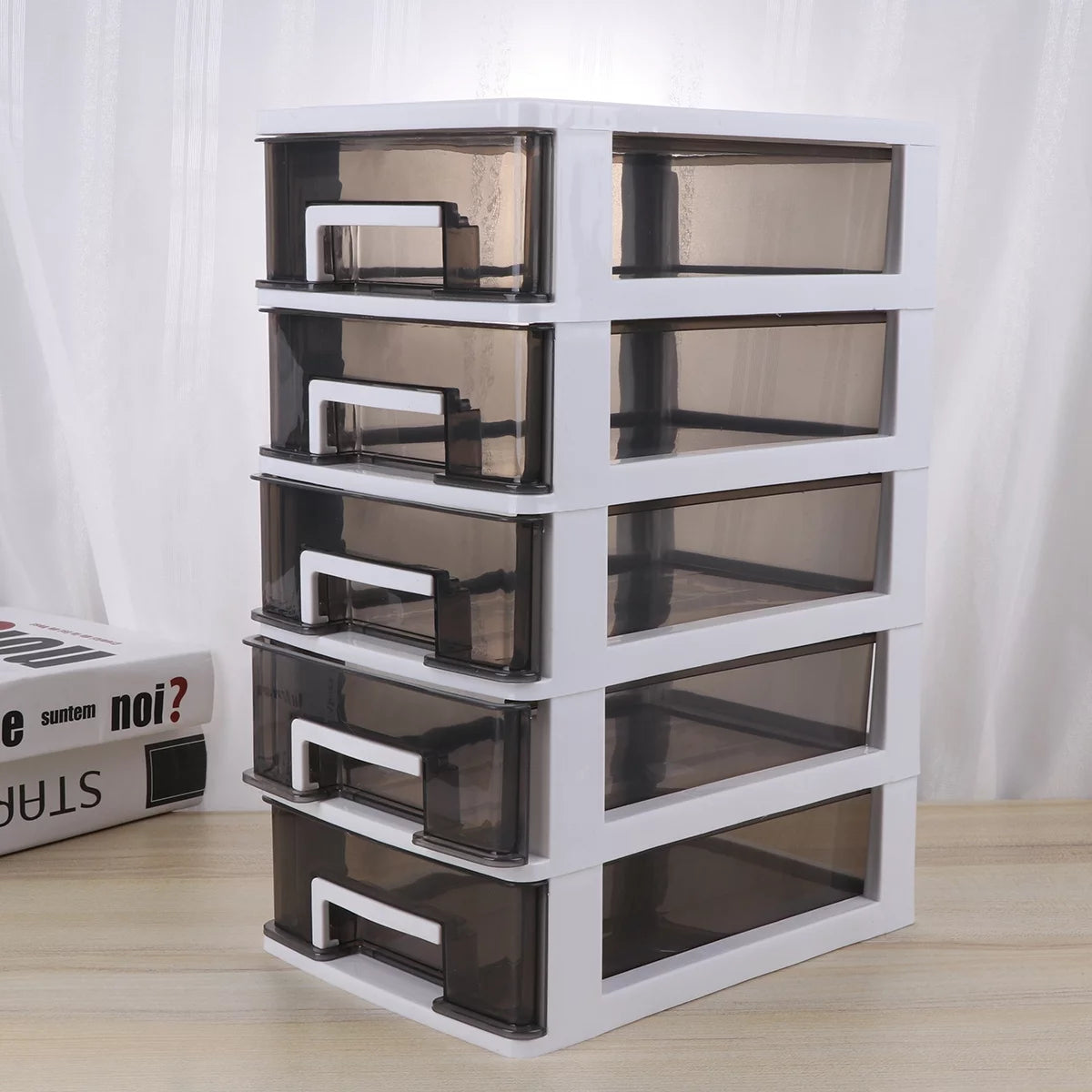 Four-layer Plastic Storage Cabinet Q420