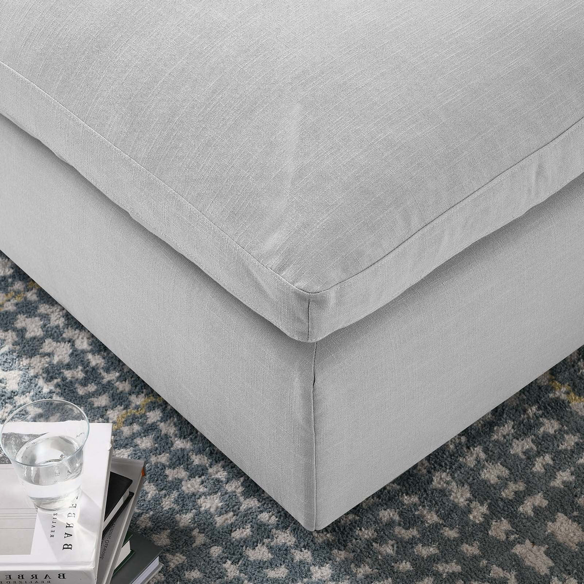 Grey Fabric Modern Accent Chair I168