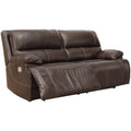 Leather Power Reclining Sofa E33977