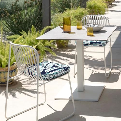 Set of 4 Water Repellent Outdoor Chair Cushions 17"x 16" P277010