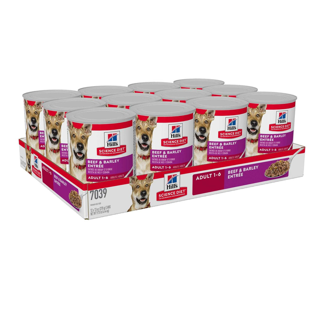 Adult Beef & Barley Entree Dog Food H76097