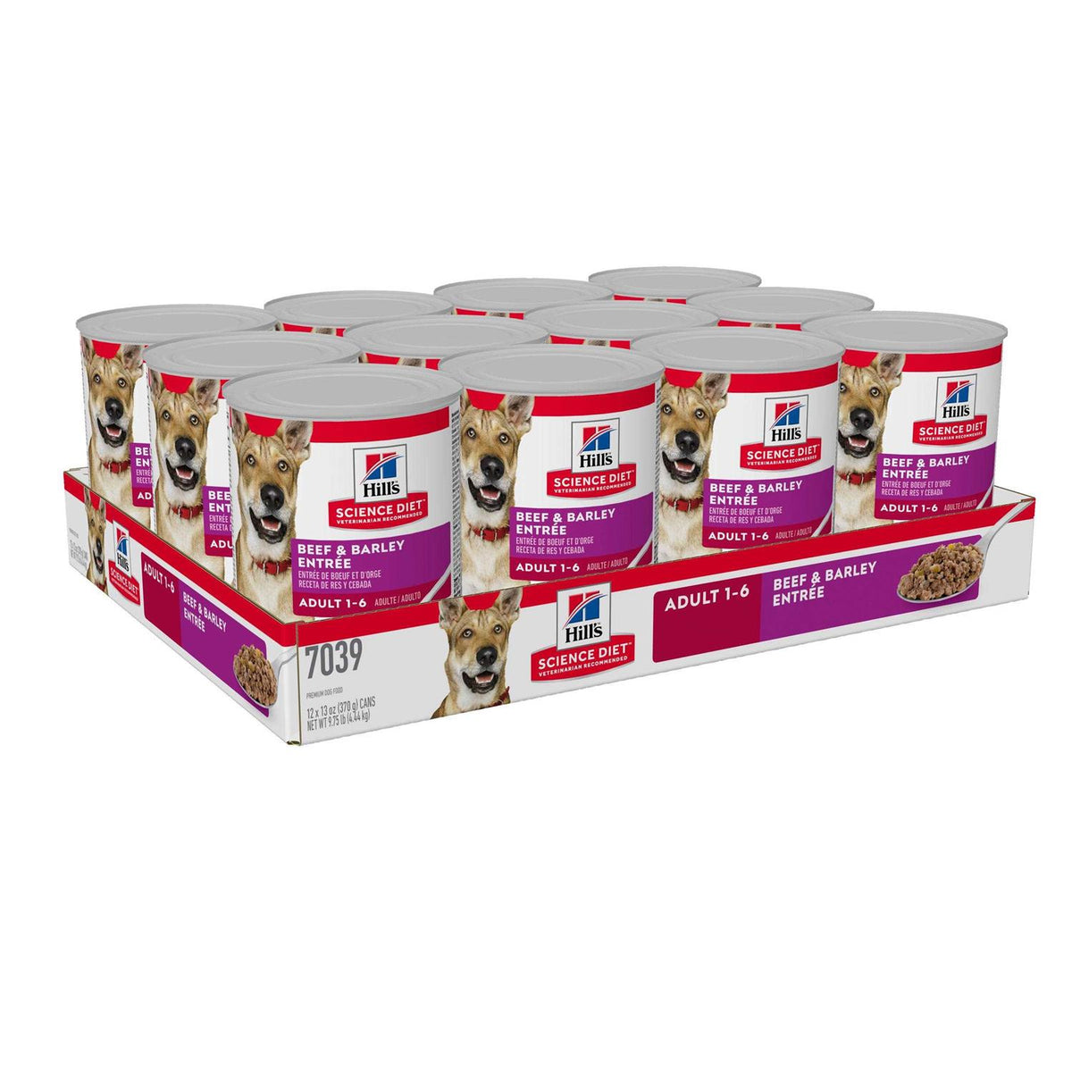 Adult Beef & Barley Entree Dog Food H76097