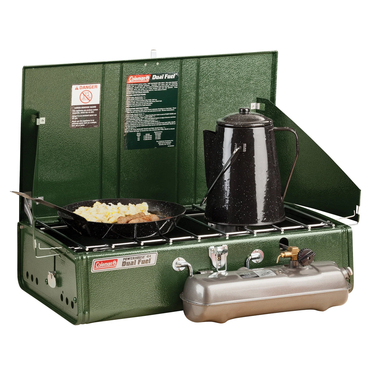 Dual Fuel 2-Burner Stove J45490