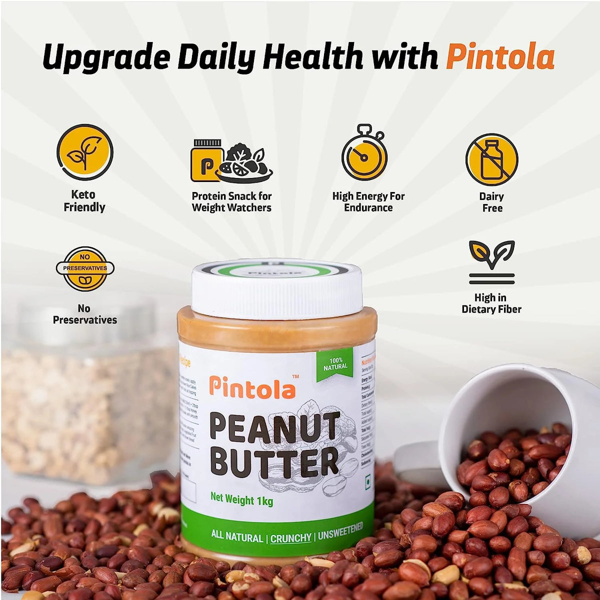 All Natural Peanut Butter Spread E65073