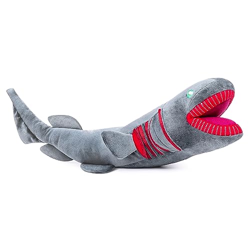 Grey Frilled Shark Plush Toy T314499