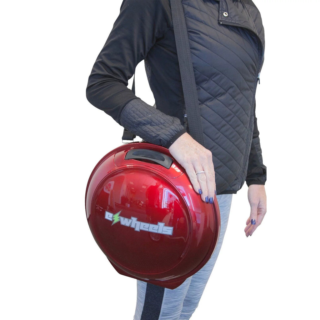 Red 3 Wheel Electric Scooter with Basket U6281