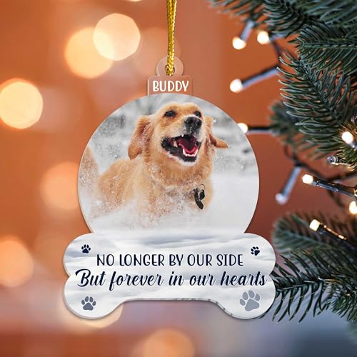 Dog Photo Frame Christmas Ornaments P296827
