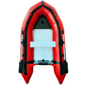 Inflatable Boat 4 Person Aluminum Floor Heavy Duty Saltwater Fishing Boat L943880