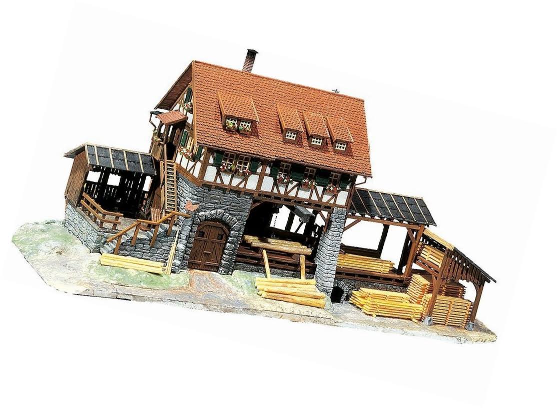 Sawmill HO Scale Building Kit I569