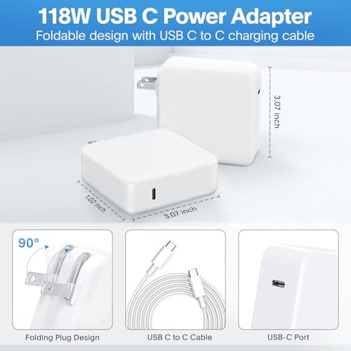 118W USB C Charger with Cable K356