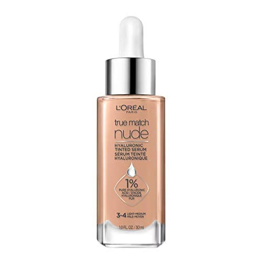 Tinted Serum Foundation with Hyaluronic Acid, Light-Medium, 1 fl. oz. K650909