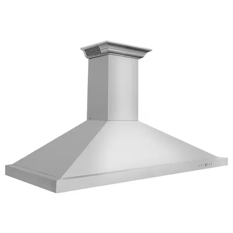 48 in. 400 CFM Ducted Wall Mount Range Hood in Stainless Steel I250590