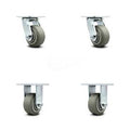 Thermoplastic Rubber Caster Set of 4 B821156